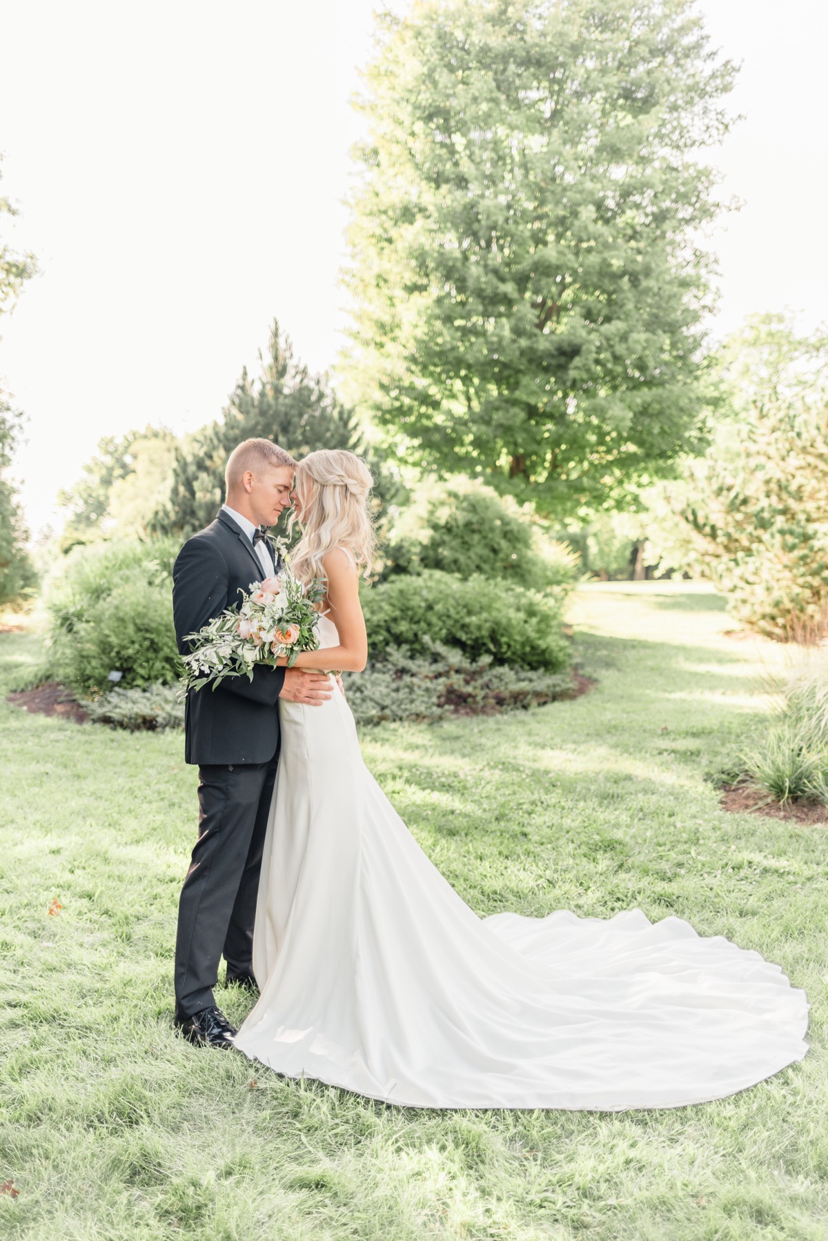 Franklin Park Conservatory and The Clock Tower Catholic Wedding | Catherine Milliron Photography | Ohio and Destination Fine Art Wedding Photographer